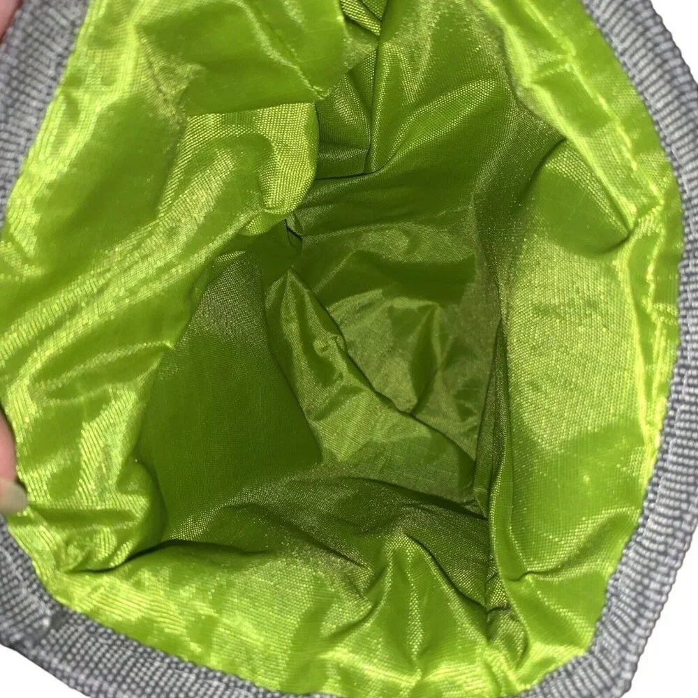 Dog Treat Small Green Bag Pouch Outdoor for Training Feeding Bag Wear on waist